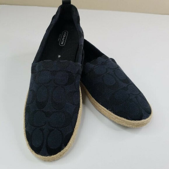 New Coach Mellow Signature Slip On Shoes Size 9 - Picture 1 of 12